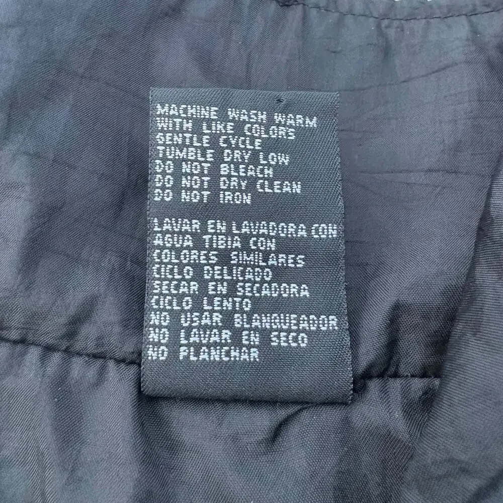 MacGregor Vintage 90s Colorblock Full Zip Windbreaker Jacket XL Green Black